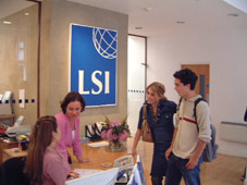 LSI language school London reception