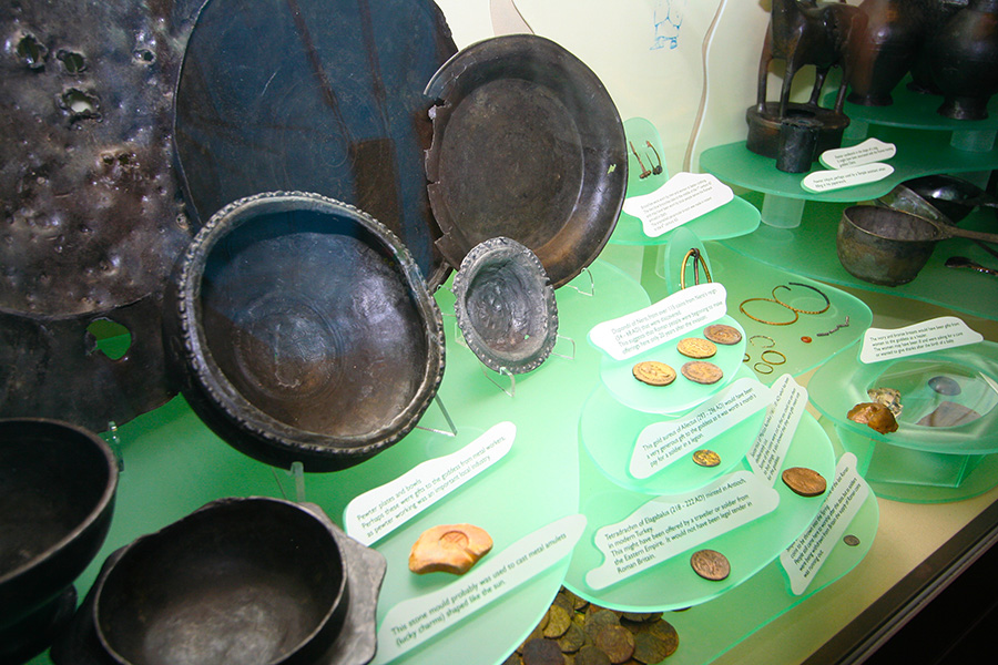 Англия Бат музей посуда