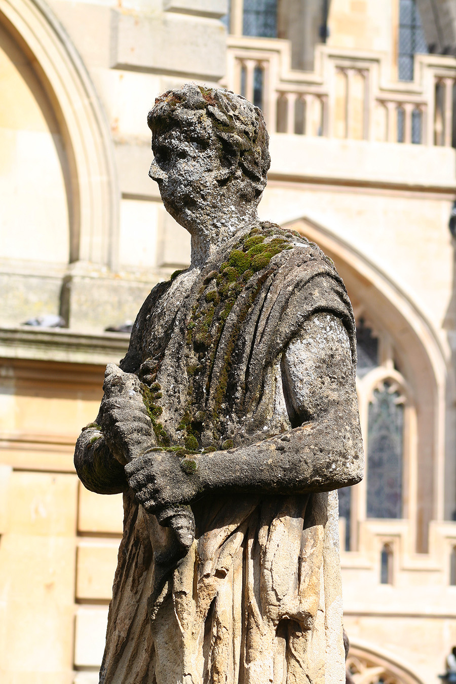 Англия Бат статуя римлянина