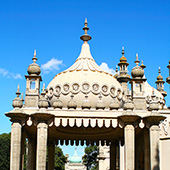 Англия Брайтон Royal Pavilion беседка