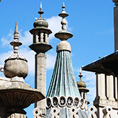 Англия Брайтон Royal Pavilion шпили