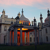 Англия Брайтон The Royal Pavilion главный вход