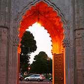 Англия Брайтон The Royal Pavilion арка