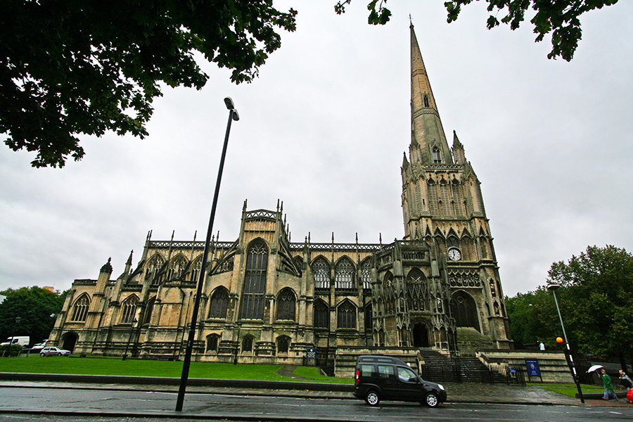 Англия Бристоль церковь