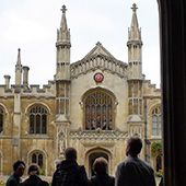 Англия Кембридж KIng's College Gates