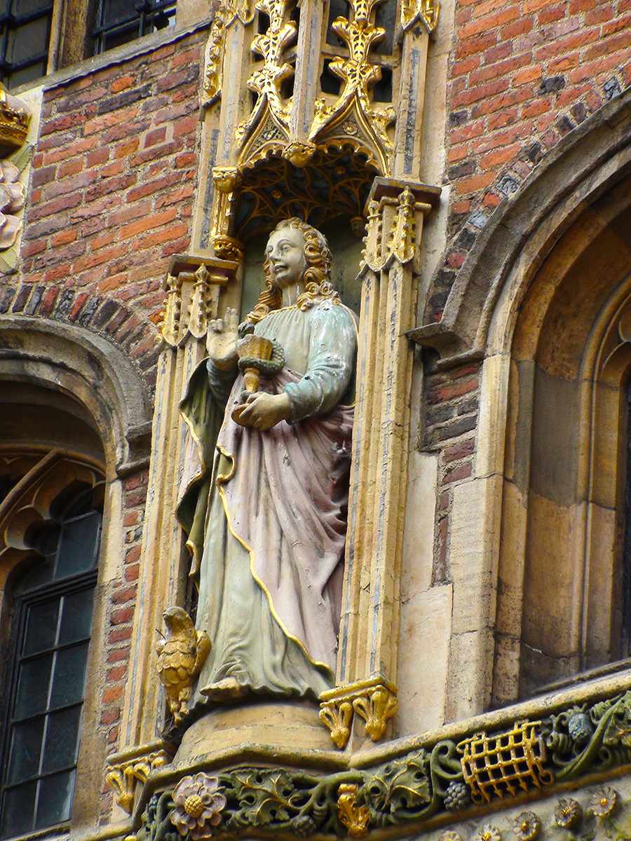 Англия Кембридж святой Иоанн