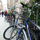 Англия Кембридж велосипед