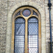 Англия Кембридж окно